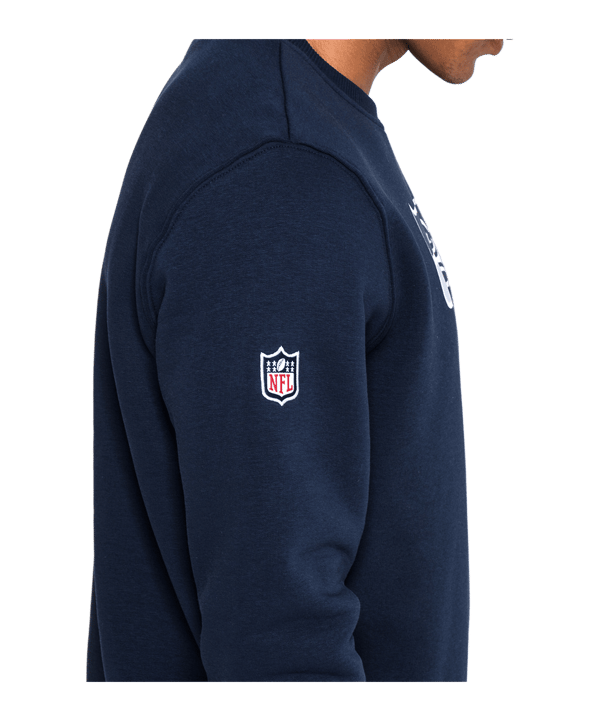 New Era Seattle Seahawks Logo Sweatshirt Blau - blau