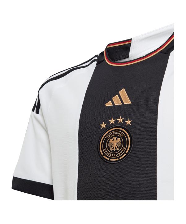 adidas DFB Deutschland Trikot Home WM 2022 Kids Weiss - weiss