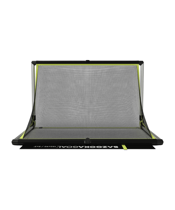 Bazookagoal ALUMINIUM Teleskoptor | 150x90 cm Silber Weiss - schwarz
