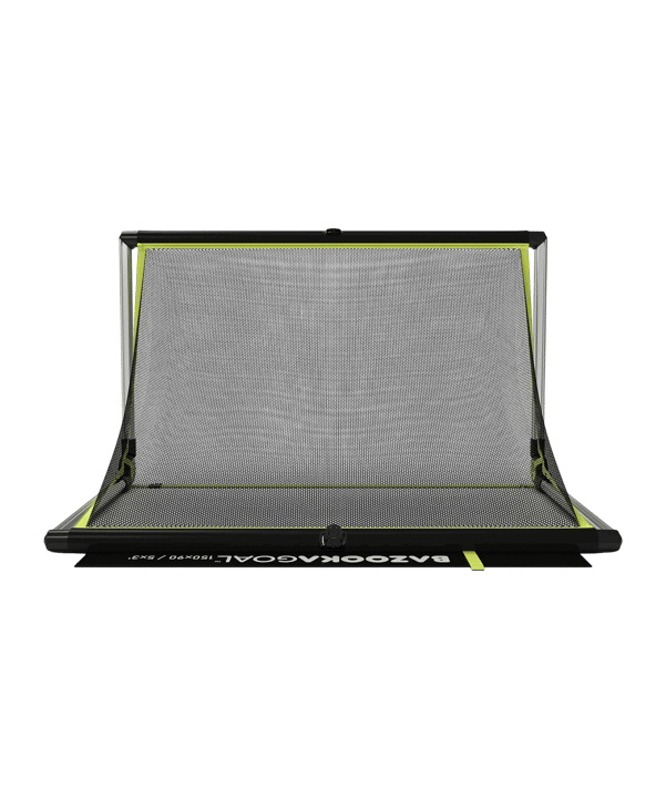 BAZOOKAGOAL ALUMINIUM Teleskoptor | 150x90cm Tor Schwarz - schwarz