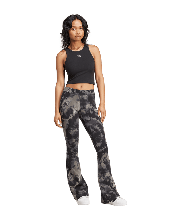 adidas Originals Essential Rib Tanktop Damen Schwarz - schwarz