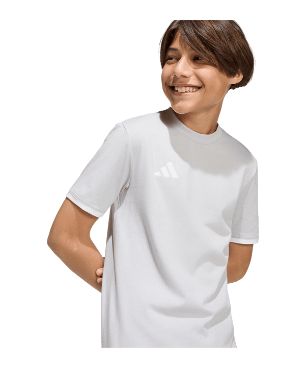 adidas Entrada 26 Trainingsshirt Kids Grau - grau