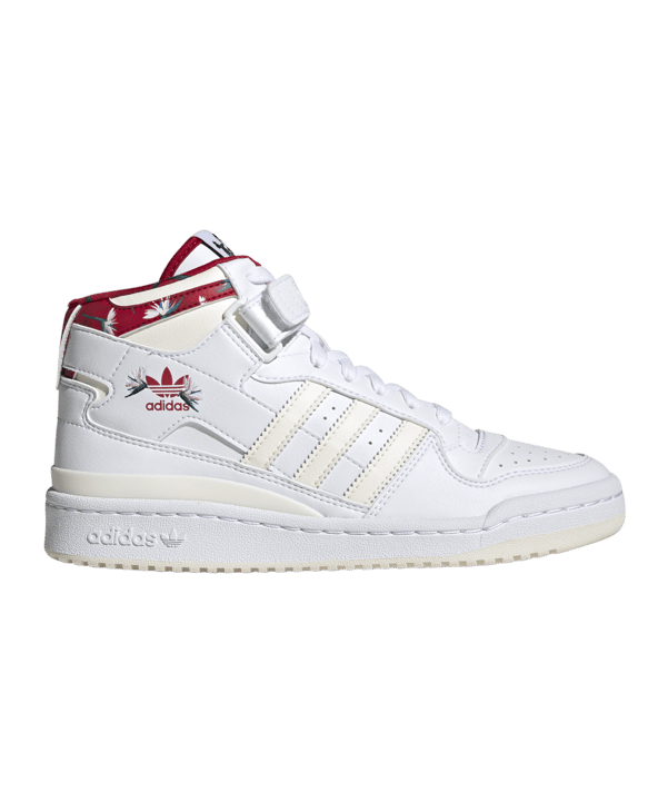 adidas Originals Forum Mid TM Damen Weiss - weiss
