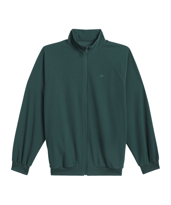 adidas Originals Brushed Basketball Kapuzenjacke Grün - gruen