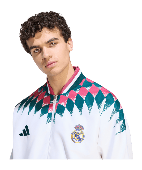 adidas Real Madrid Stadium Veste Blanc - blanc