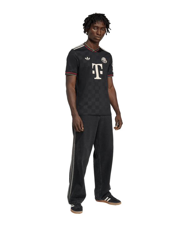 adidas FC Bayern München Trikot 3rd 2025/2026 Schwarz - schwarz