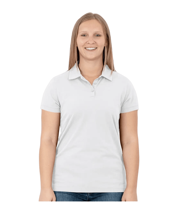 JAKO Doubletex Polo Shirt Damen Weiss F000