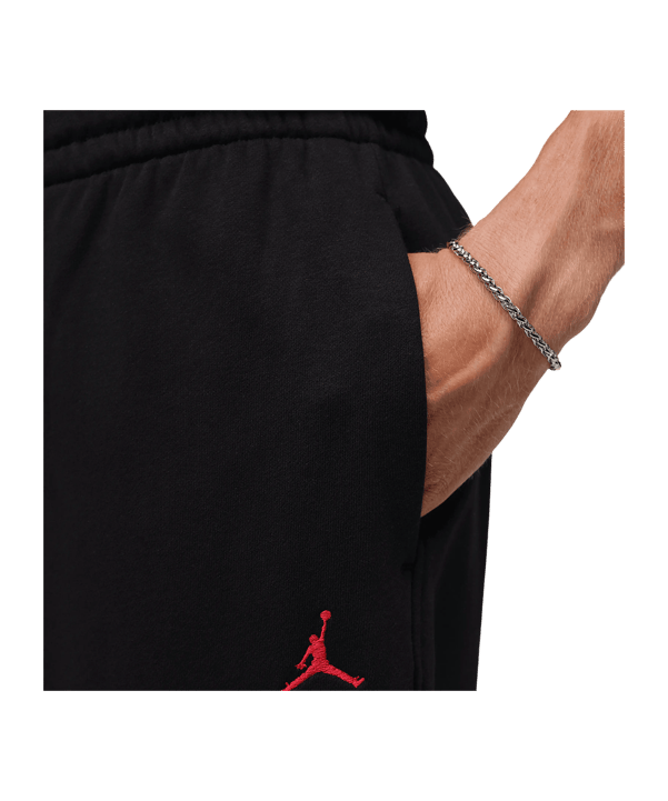 Jordan Brookyln Fleece Jogginghose Schwarz