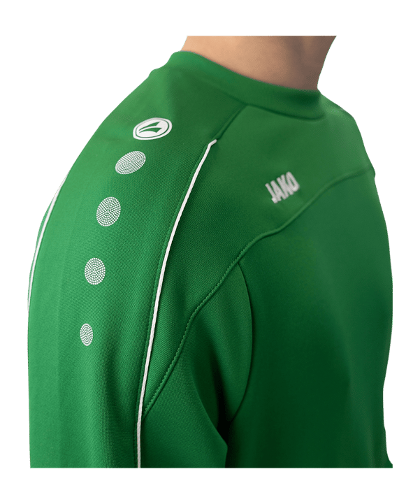 JAKO Classico Sweatshirt Kids Grün Weiss F06