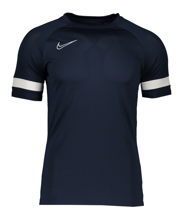 Nike Academy 21 T-Shirt Blau Weiss F451 - blau