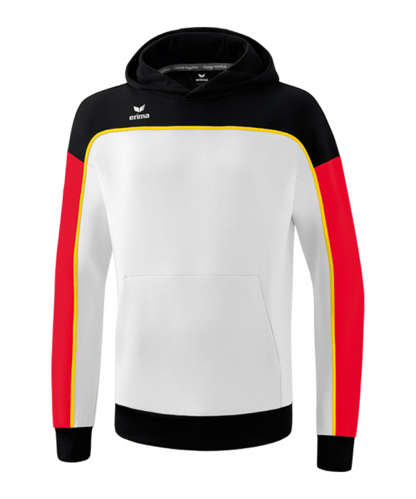 Erima Change by Hoody Kids Weiss Schwarz - weiss