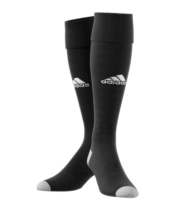adidas Milano 16 Stutzenstrumpf Schwarz Weiss - schwarz