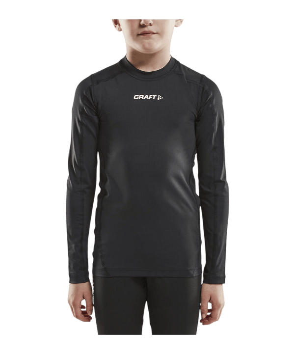 Craft Pro Control Compression Sweatshirt Kids Schwarz F999000 - schwarz