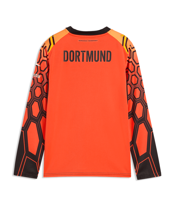 PUMA Borussia Dortmund Torwarttrikot Langarm Kinder Orange F70 - orange