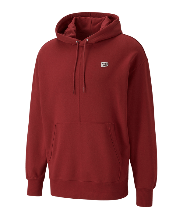 PUMA Downtown Hoody Rot F22 - rot
