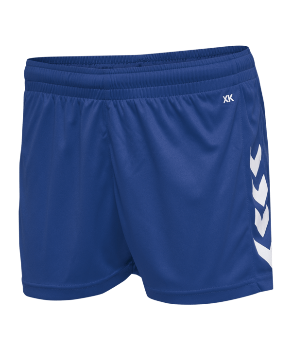 Hummel hmlCORE XK Poly Short Damen Blau F7045 - blau