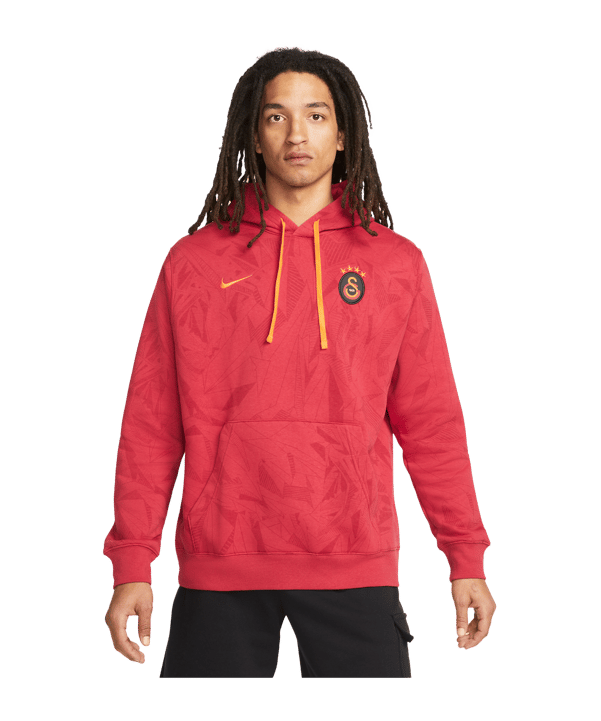 Nike Galatasaray Istanbul Fleece Hoody Rot F628 - rot