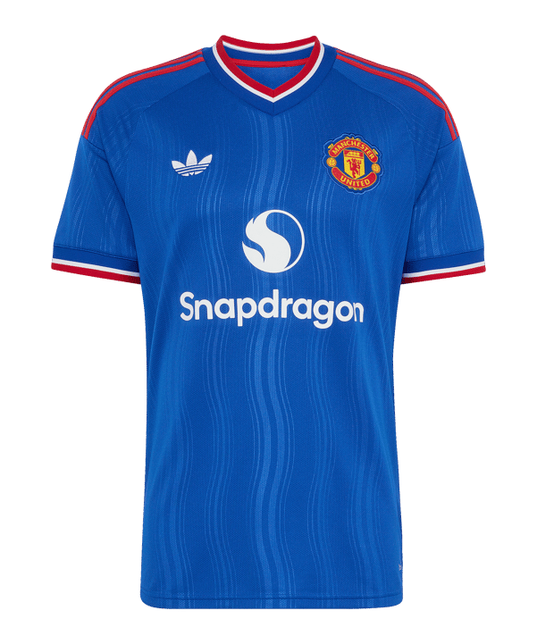 adidas Manchester United Maillot Away 2026/2027 Bleu - bleu