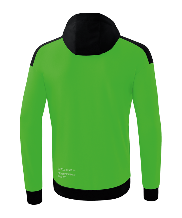 Erima Change by Kapuzenjacke Grün Schwarz - gruen