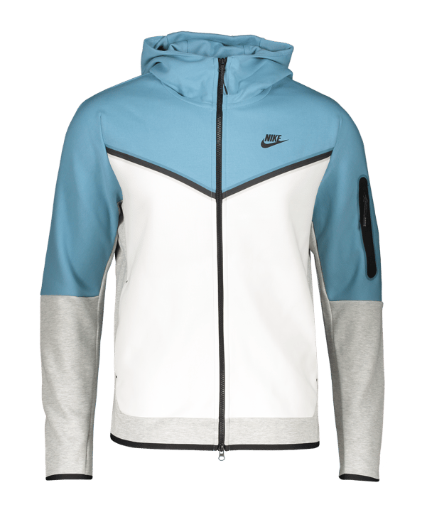 Nike Tech Fleece Windrunner Blau Weiss F424 - blau