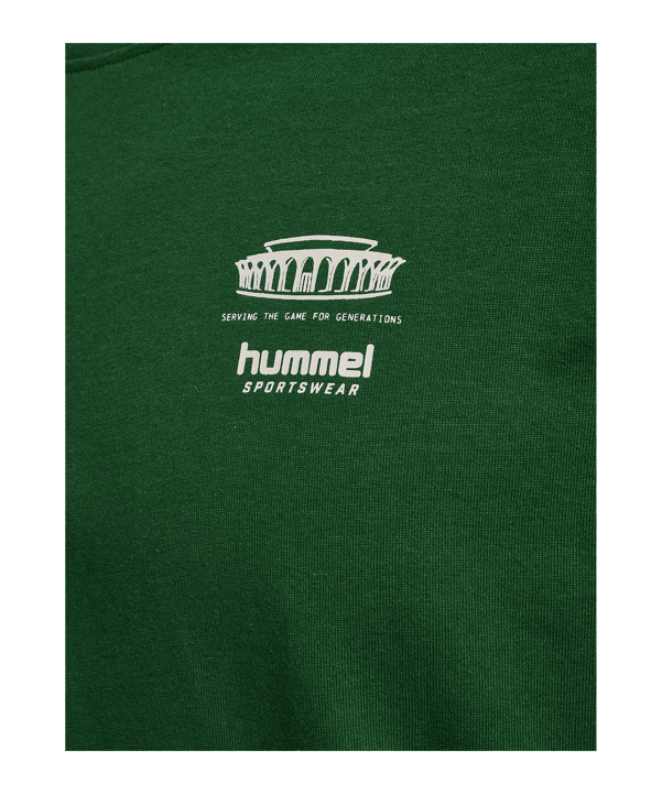 Hummel Loose Bees Stadium T-Shirt Grün F6170 - gruen