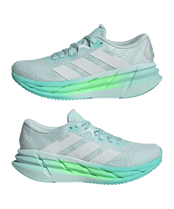 adidas Dames Adistar 4 Loopschoen Blauw - blauw