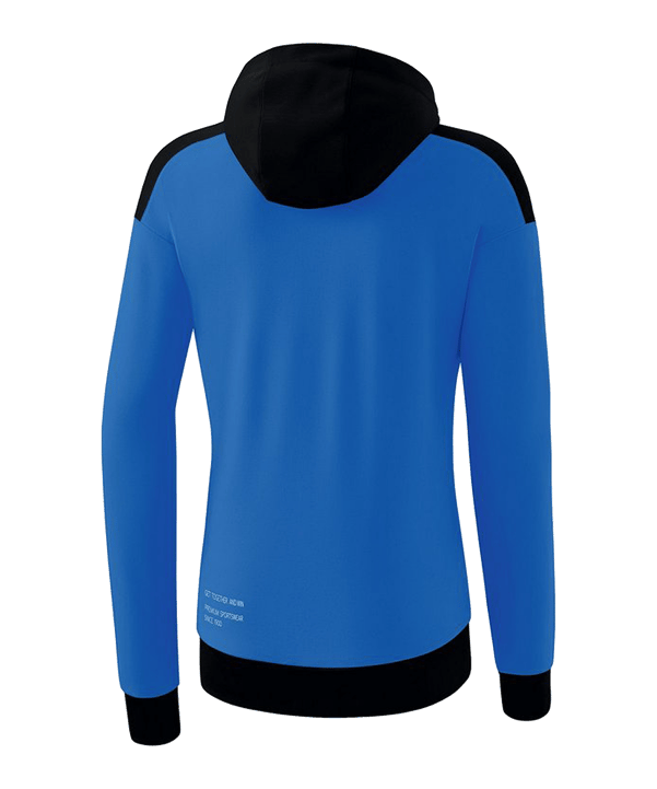 Erima Change by Hoody Kids Blau Schwarz