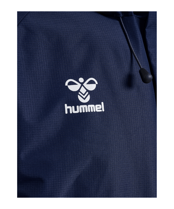 Hummel Go Parka Jacke Blau F7026 - blauw