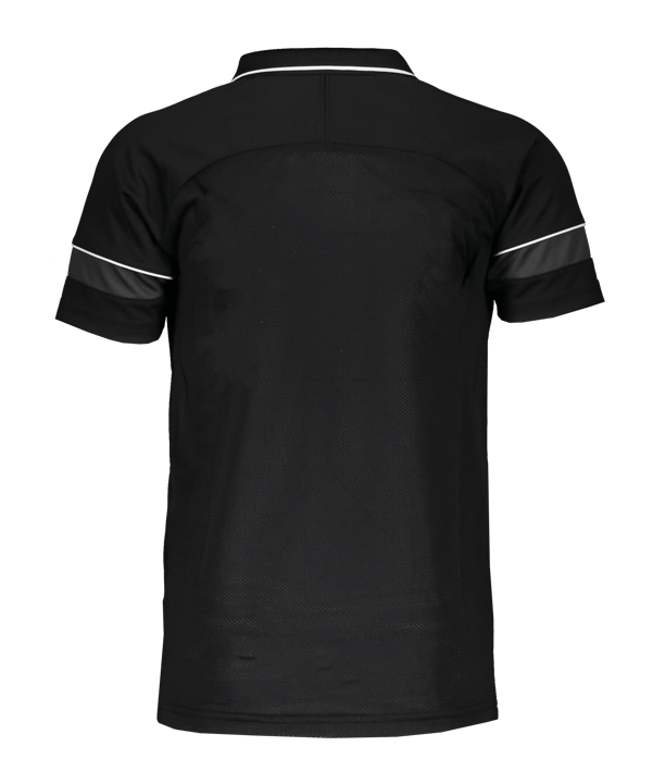 Nike Academy 21 Poloshirt Kids Schwarz Weiss F014 - schwarz