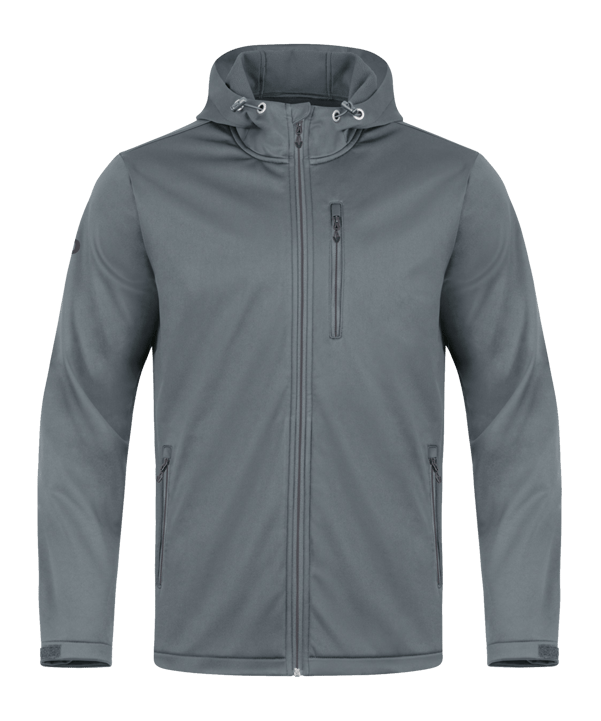 JAKO Premium Softshelljacke Grau F840 - grau