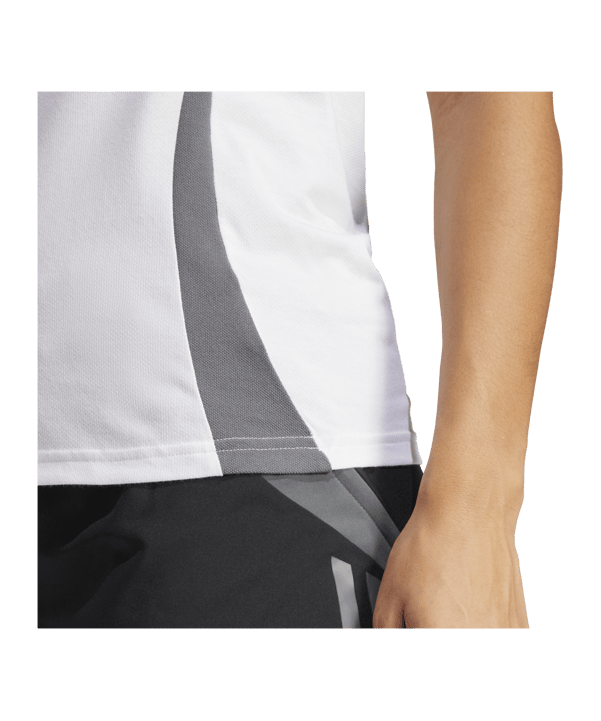 adidas Tiro 24 Competition Poloshirt Damen Weiss - weiss