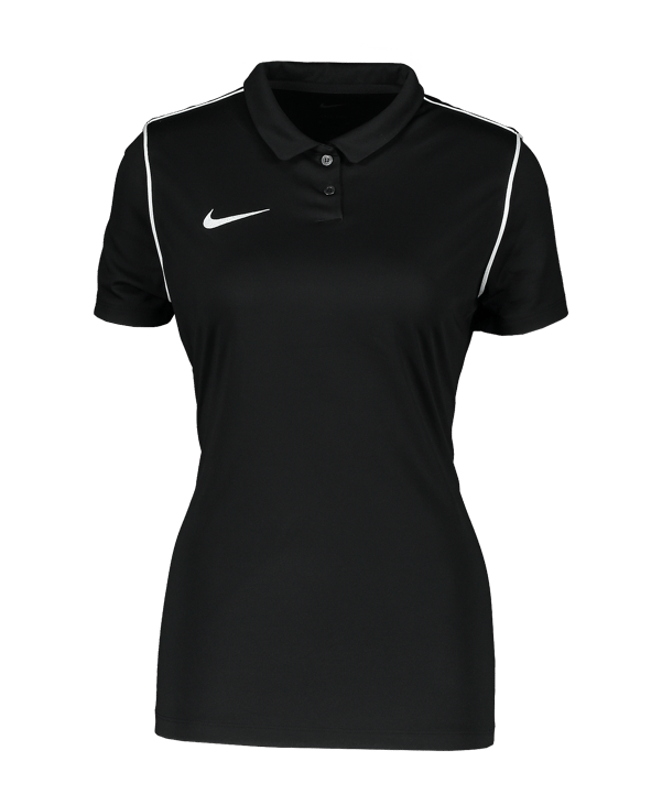 Nike Park 20 Poloshirt Damen Schwarz Weiss F010 - schwarz