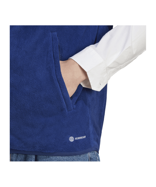 adidas Tiro Gilet Blauw - blauw