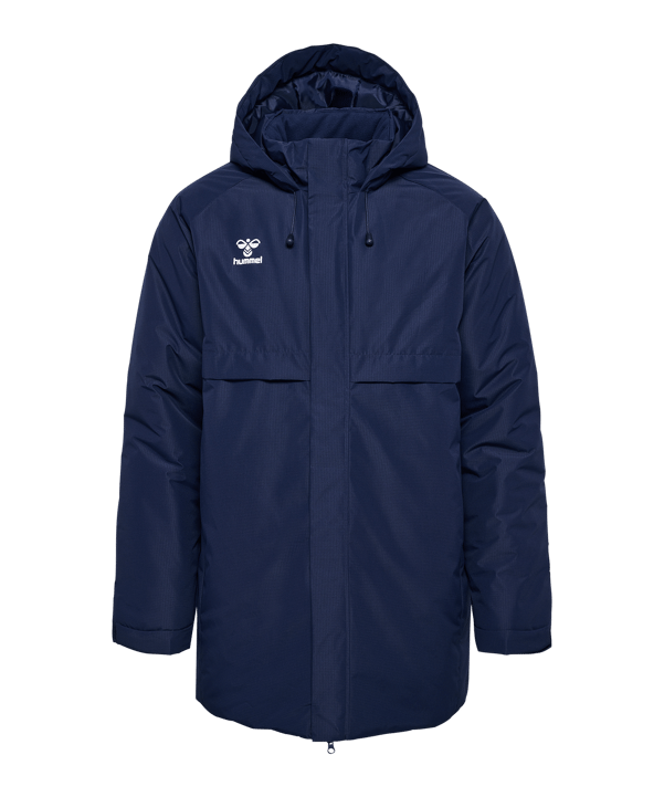 Hummel Go Parka Jacke Blau F7026 - blauw