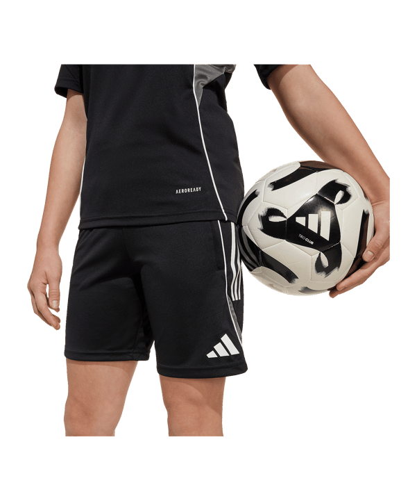 adidas Tiro 25 Competition Short Kids Schwarz - schwarz