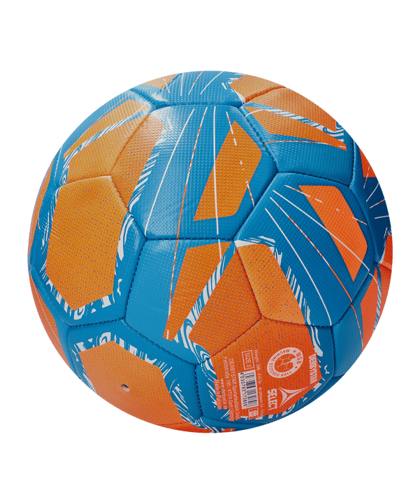 Derbystar Street Soccer v24 Trainingsball Orange Blau Weiss F761 - orange