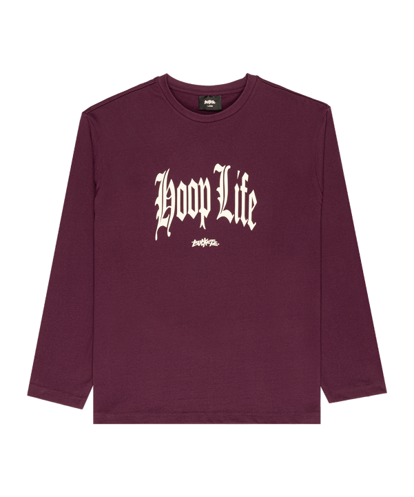 Bucketz Hoop Life Sweatshirt Rot - rot