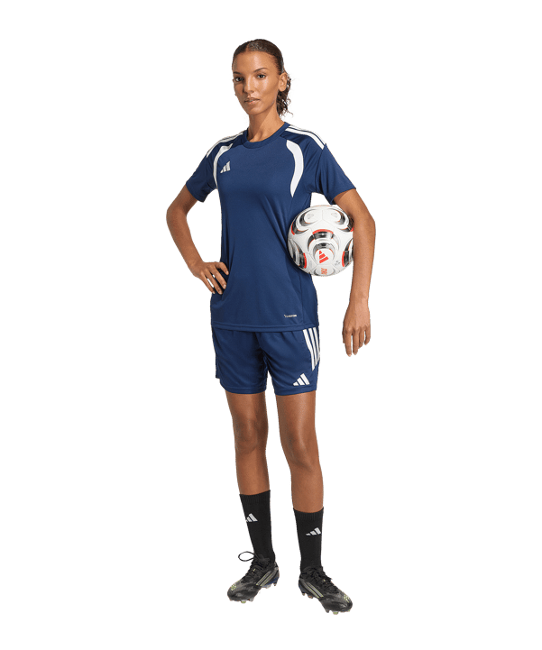 adidas Tiro 26 League Short Damen Dunkelblau - weiss