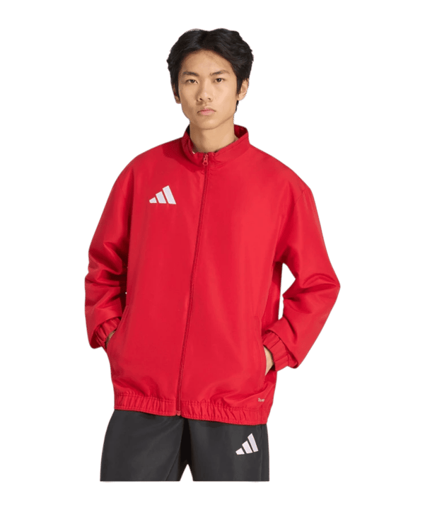 adidas Entrada 26 Präsentationsjacke Rot - rot