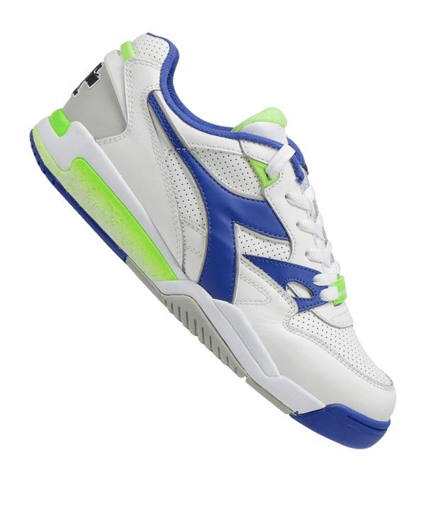 Diadora Rebound Ace Sneaker Weiss Blau C3144 - weiss