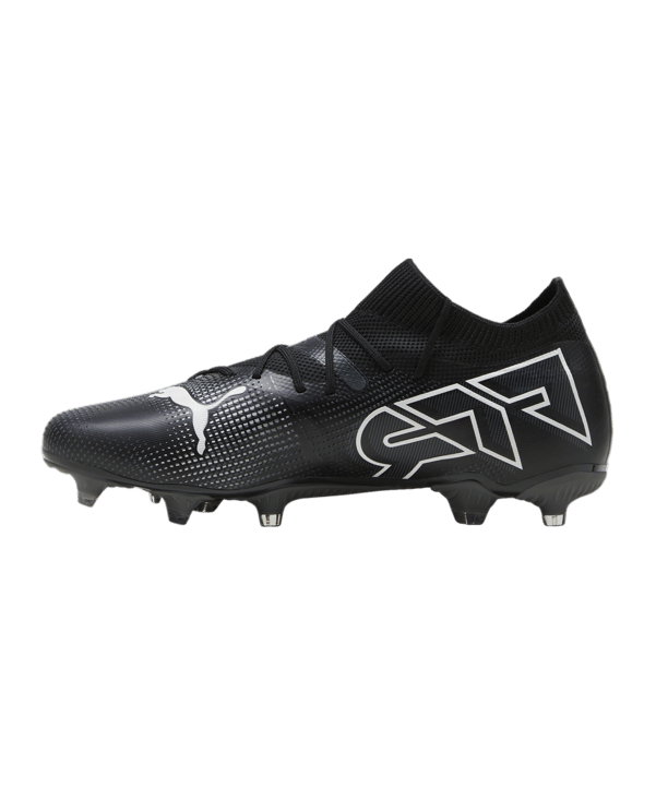 PUMA FUTURE 7 Match FG/AG Eclipse Schwarz Weiss F02 - schwarz