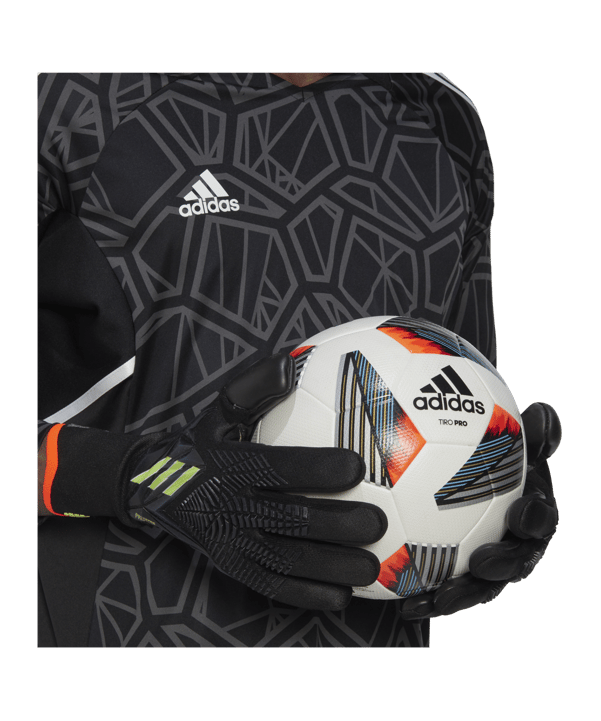 adidas Predator Pro NC Shadowportal TW-Handschuhe Schwarz Gelb - schwarz