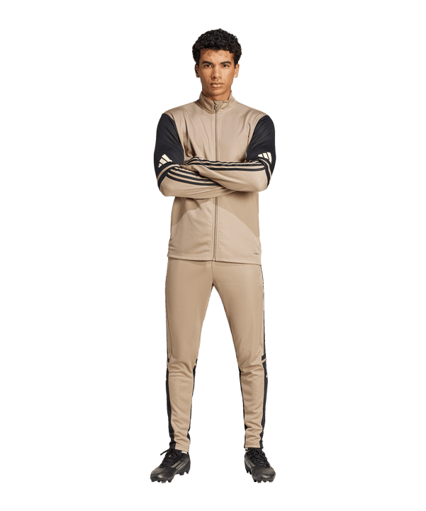 adidas Squadra 25 Trainingshose Braun - schwarz