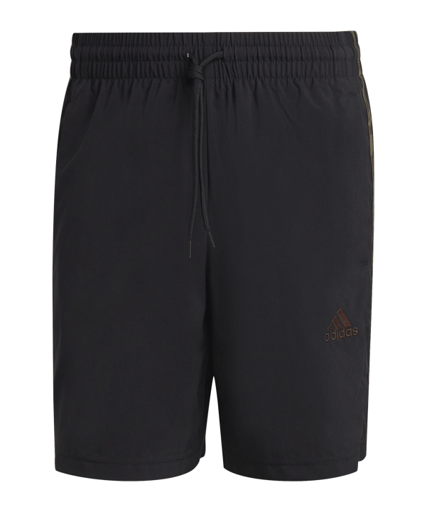 adidas AEROREADY Essentials Chelsea 3-Stripes Shorts Black - schwarz