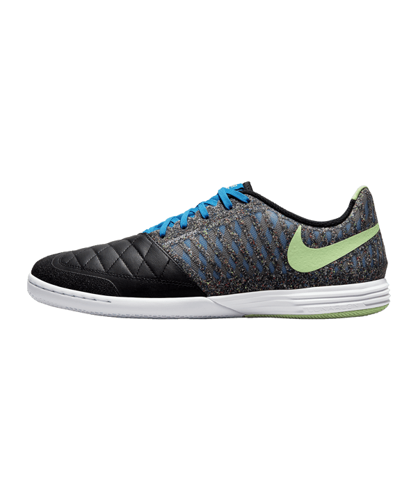 Nike Lunar Gato II IC Halle Weiss Schwarz F143 - weiss
