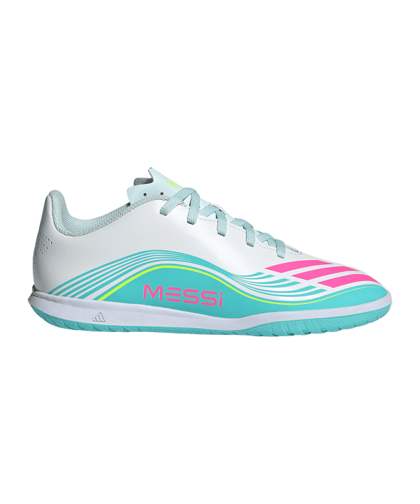 adidas F50 Club IN Messi Aurora Radiante Kids Weiß - weiss