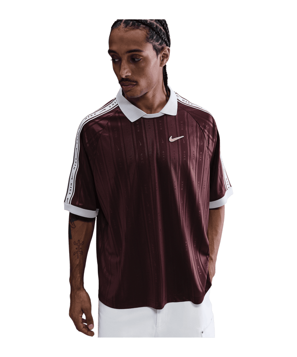 Nike NSW Club Trikot langarm Rot F652 - rot