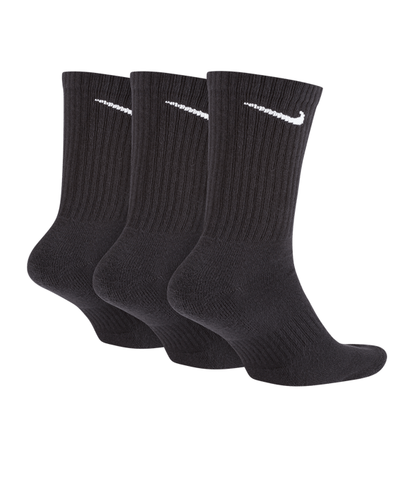 Nike Everyday Cushion Crew 3er Pack Socken F010 - schwarz