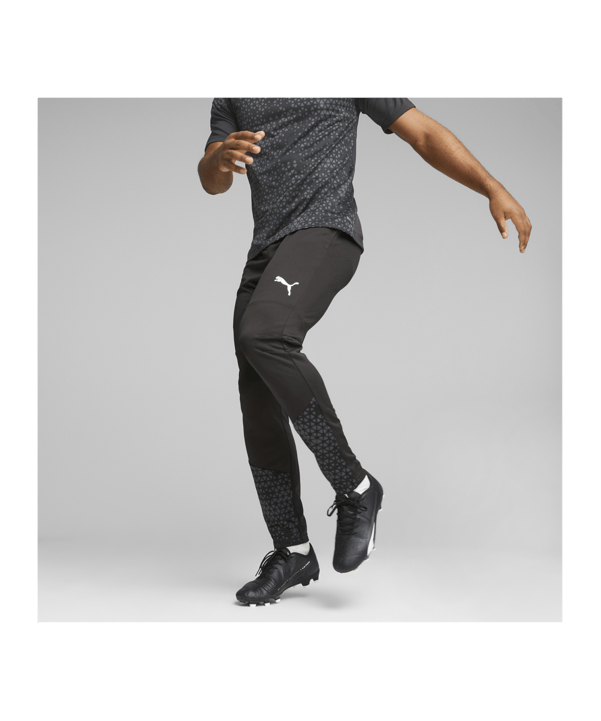 PUMA teamCUP Trainingshose Schwarz F03 - schwarz