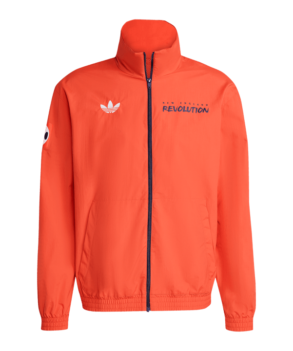 adidas New England Revolution New England Revolution Anthem Jacke Rot - rot